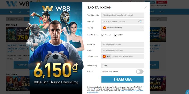 Trang chủ W88